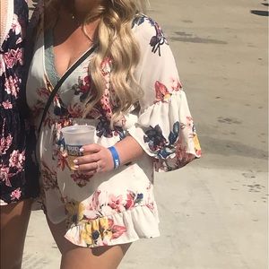 Floral Romper